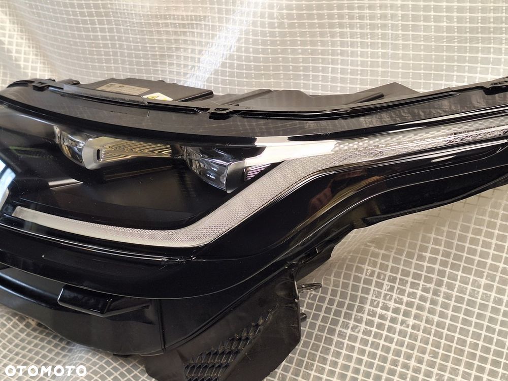 range rover velar l560 2017- lampa przod lewa full led j8a2-13w030-h high version 18my orginal demontaz - 5