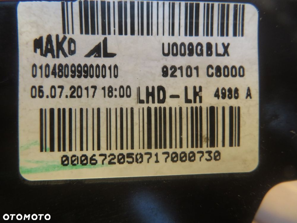 REFLEKTOR LEWY HYUNDAI I20 II 14-20R 92101C8000 DEMONTAŻ KRAKÓW - 9