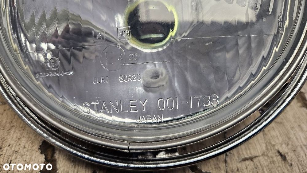 Oryginalny klosz reflektor lampa ramka chrom Suzuki GS850 GS1000  35100-49020-999 - 2