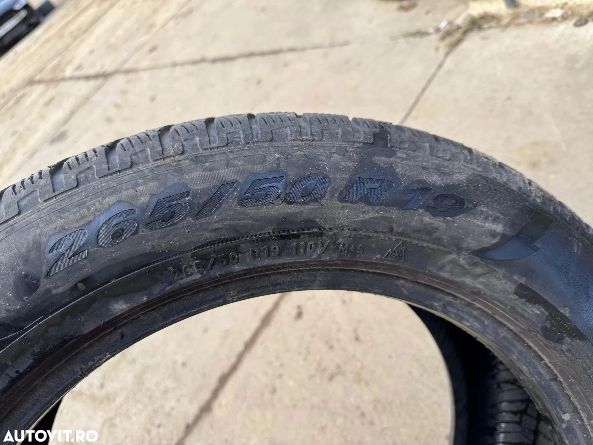 2 anvelope Iarna 265/50/R19 110V Pirelli Scorpion - 4