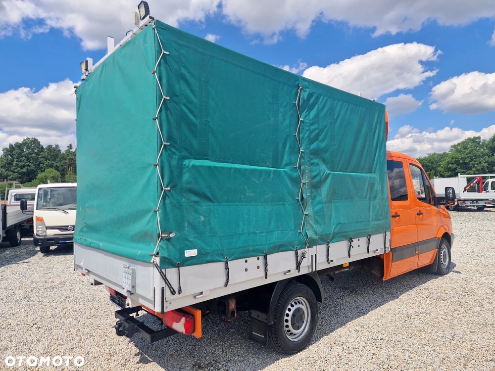 Mercedes-Benz SPRINTER 316 2,2 CDI 163 KONNA DOKA BRYGADÓWKA 7 OSOBOWA 3,6M SKRZYNIA PLANDEKA  KLIMA WEBASTO GWARANCJA - 5