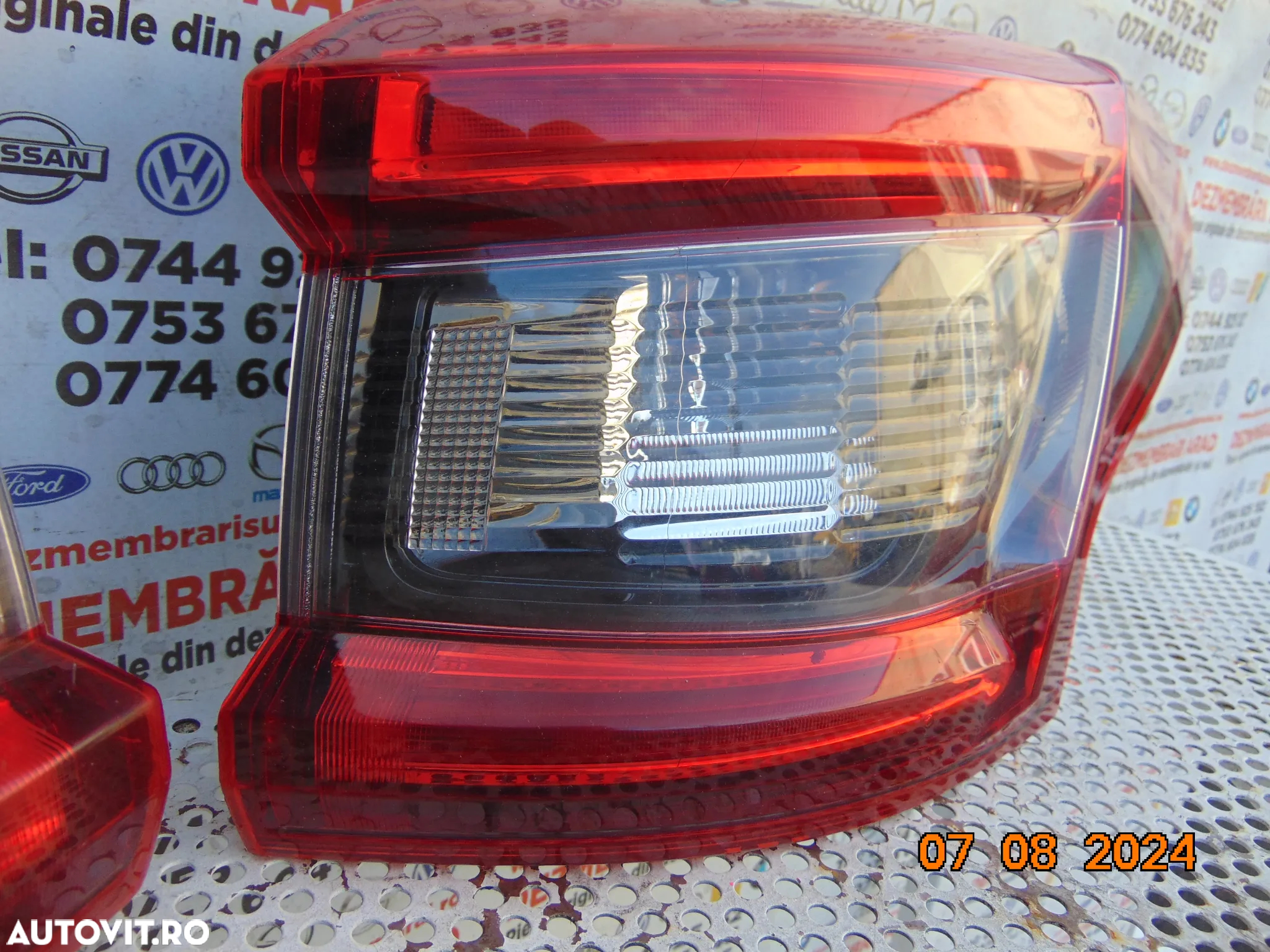 Stop Nissan qashqai j11 facelift 2017-2021 stopuri stanga dreapta j11 facelift lampa tripla - 5