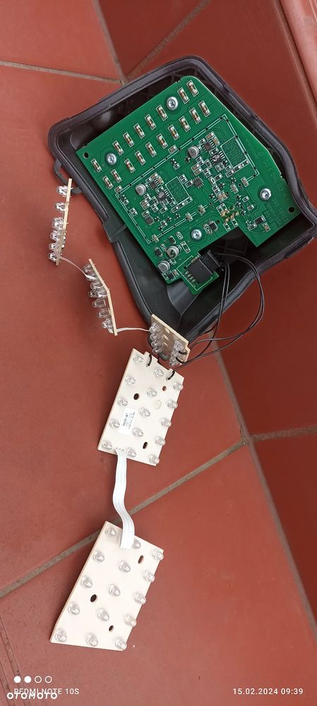 AUDI A8 D3 WKŁAD AUDI A8 D3 WKŁAD LAMPY Tył Led Lewy W Błotnik Elektronika Lampy Lewa 100% Sprawny