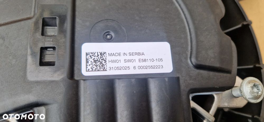 WENTYLATOR CHŁODNICY FORD CUSTOM MK2 23- DEMONTAŻ ORYGINAŁ - 5