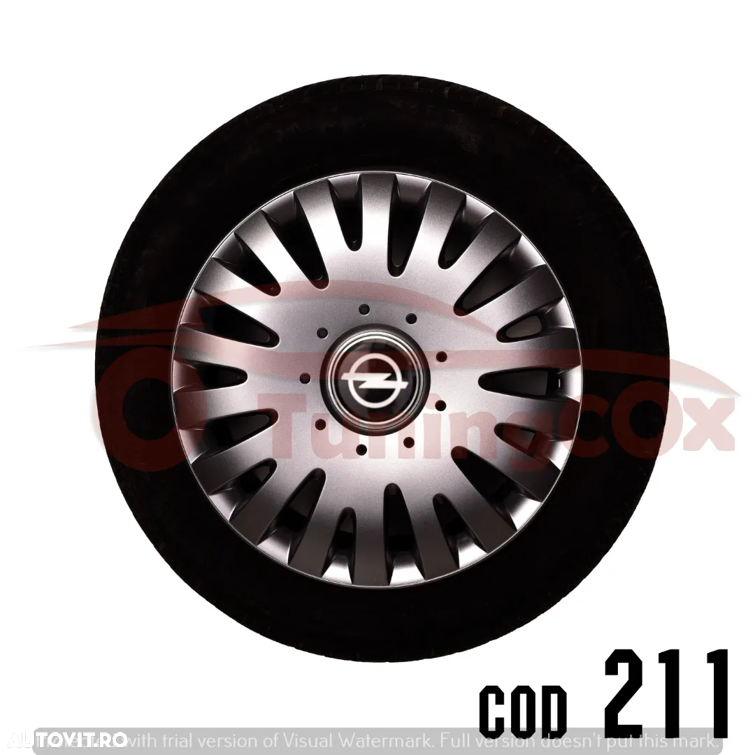 Capace roti OPEL r14  la set de 4 buc ,Capace janata aliaj - 4