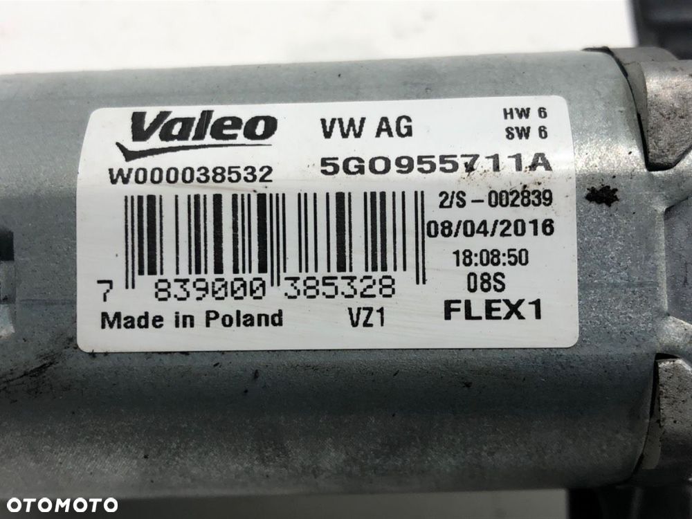 SILNIK WYCIERACZEK TYŁ - 51.00 PLN - VW PASSAT B8 Variant (3G5, CB5) 2014 - 2022 2.0 TDI 110 kW - 5