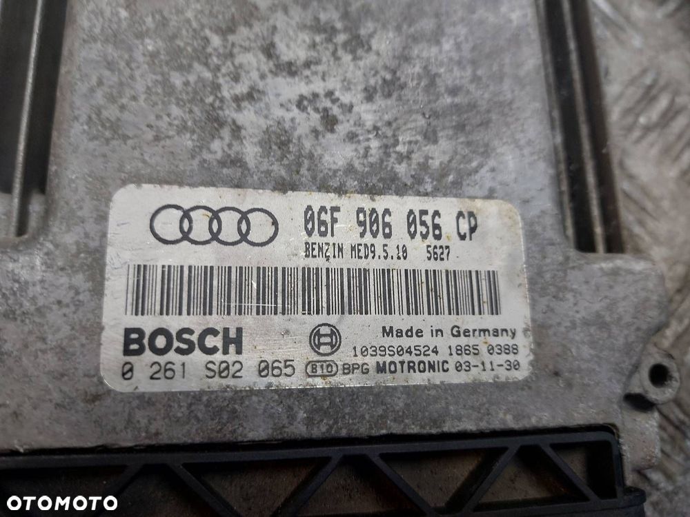 ZESTAW STARTOWY AUDI A3 8P 2.0 FSI 06F906056CP 8P0907279A 8P0920930G - 2