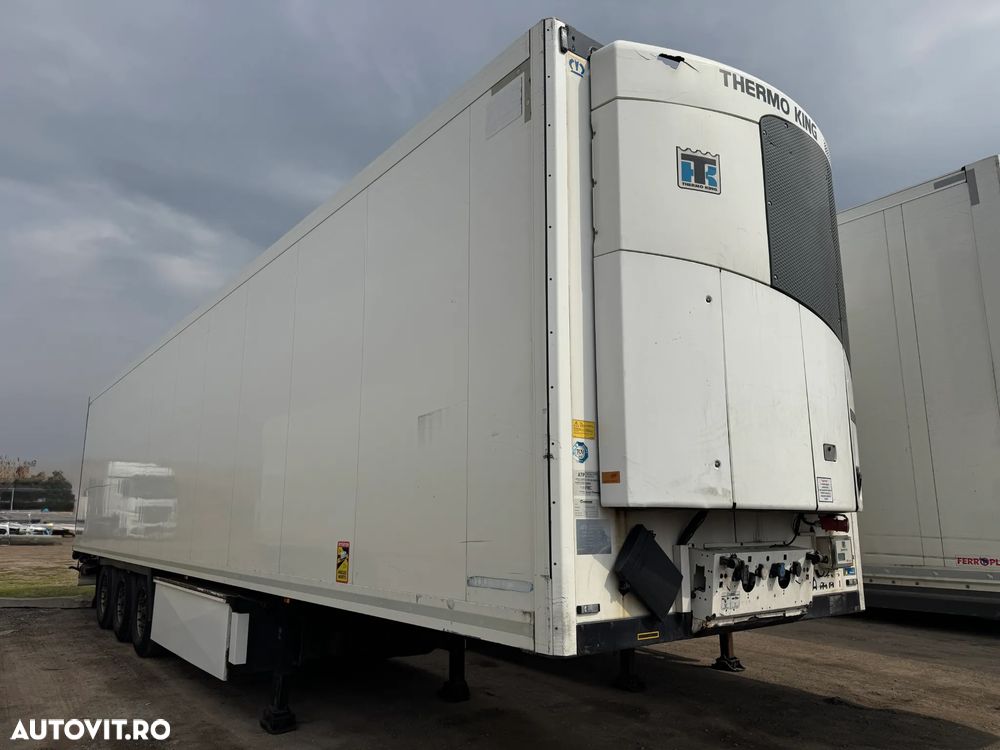 Krone 4 x KRONE SD frigo TK SLXi 300 8.700 ore de functionare, liftanta, lada paleti, dublu deck, factura externa - 2