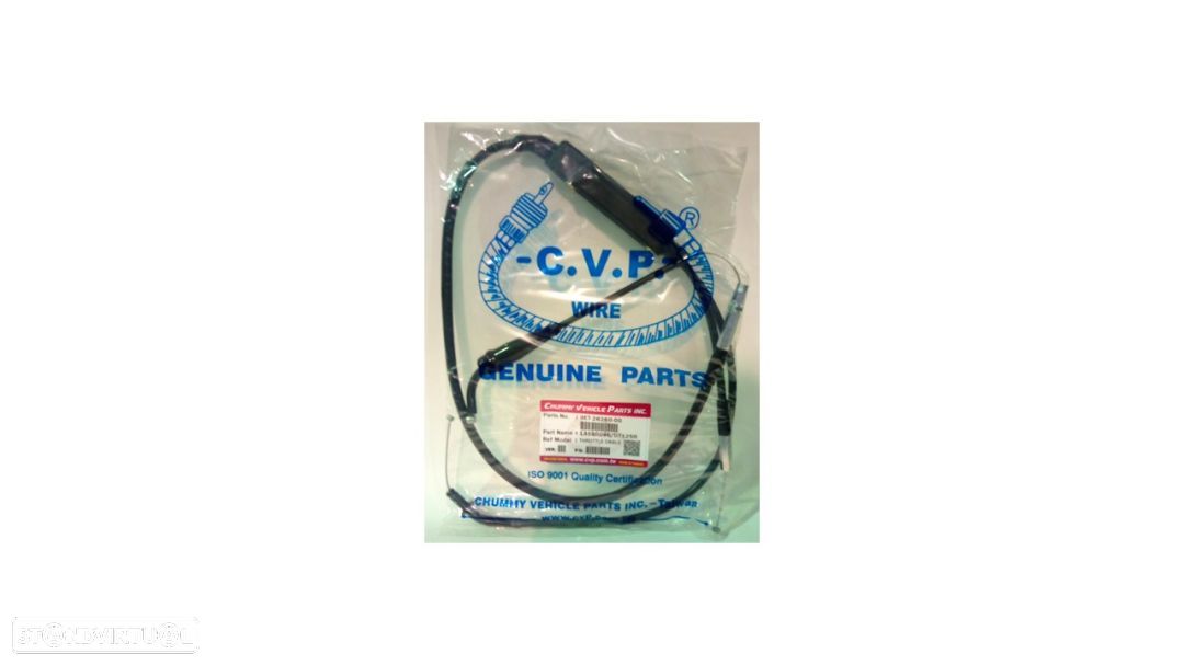 cabo acelerador yamaha dt125r  yamaha dt 125r / dtr 125 - 1