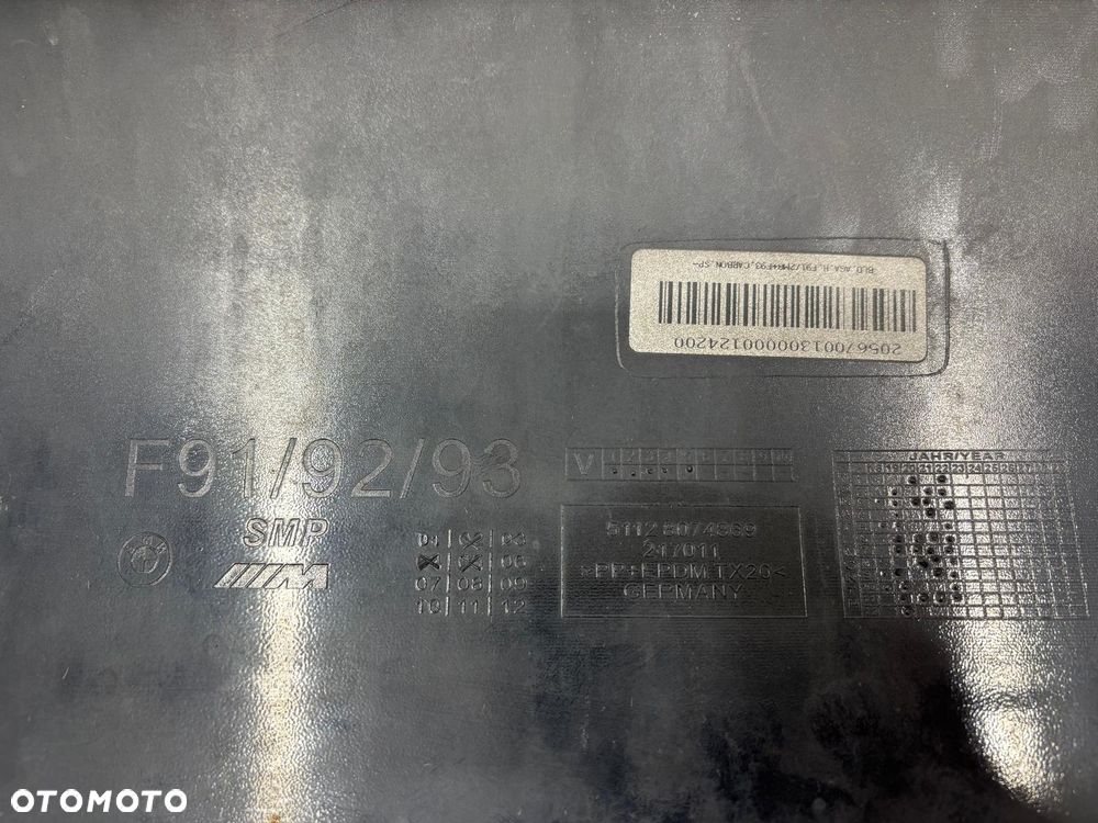 BMW M8 F91 F92 F93 Spoiler Dyfuzor Tył Tylny 8074869 - 13
