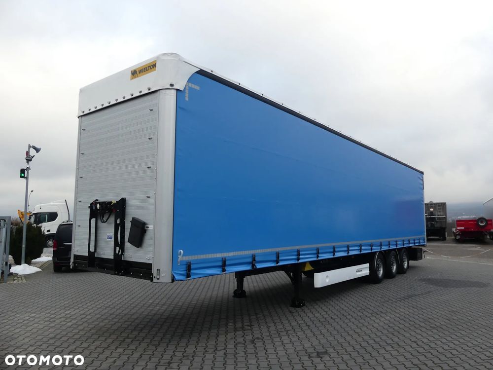 Wielton MEGA / FIRANKA / OŚ PODNOSZONA / DACH PODNOSZONY / - 2