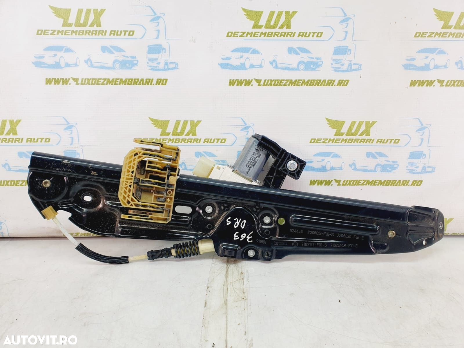 Macara geam dreapta spate 7182122-f10-s 942889-100 BMW Seria 5 F11  [din 2009 pana  2013] - 5