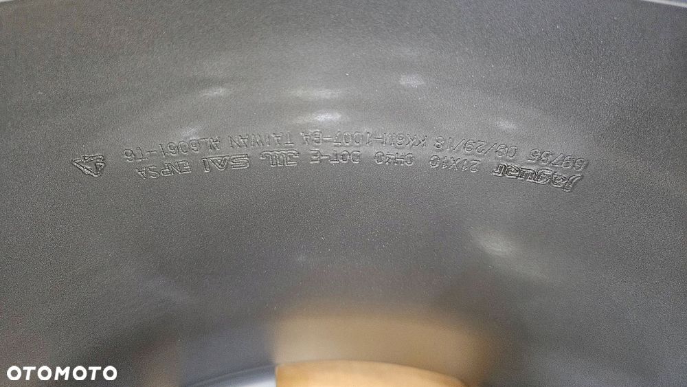 felga aluminiowa jaguar f-pace svr 21'' 10j et40 kk8m-1007-ba nowa - 9
