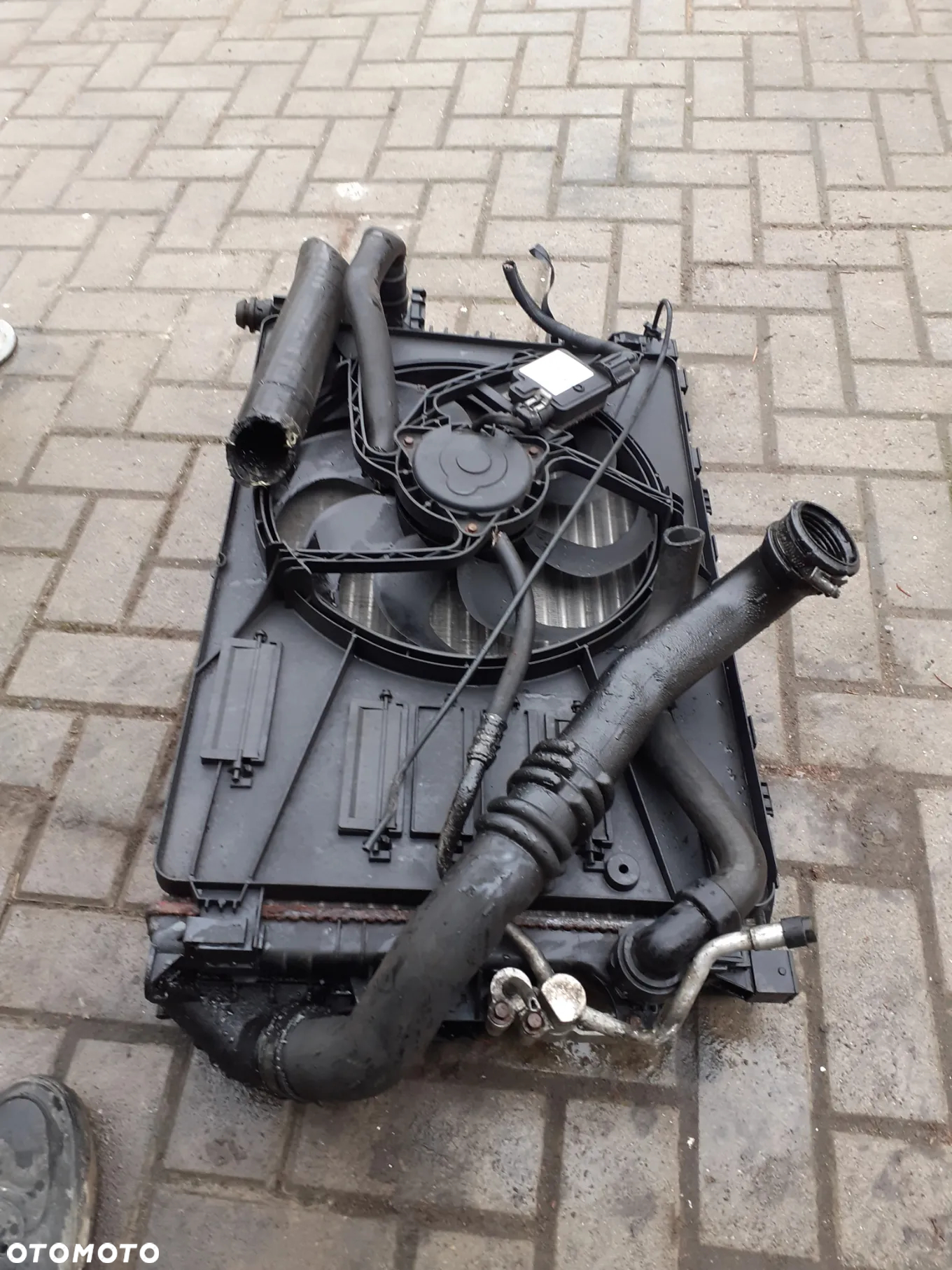 Ford Mondeo MK4 S-max Galaxy 1.6 1.8 2.0 TDCI chłodnica wody wentylator intercooler KOMPLET CHLODNIC - 5
