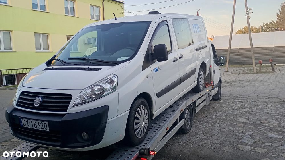 F.V BIAŁE UZBROJONE PRZESUWNE DRZWI BOCZNE LEWE Fiat Scudo II Peugeot Expert II Citroen Jumpy II 2007-2016 EWPA DRZWI PRZESUWNE LEWE  KOMPLETNE - 1