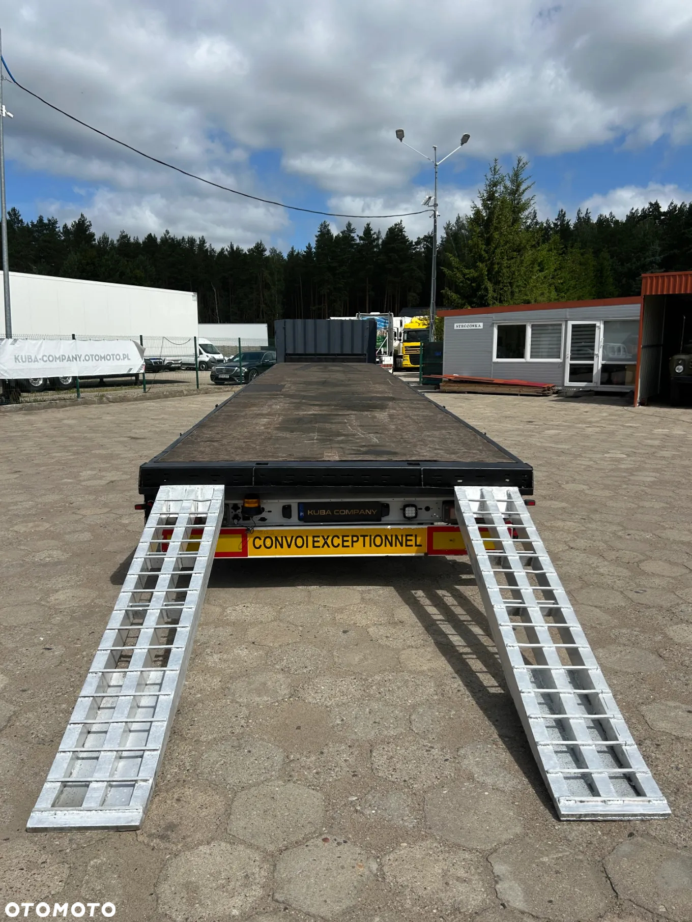 Krone PLATFORMA NISKOPODWOZIOWA z NAJAZDAMI / MEGA R 19.5 / OSIE SAF !! - 8