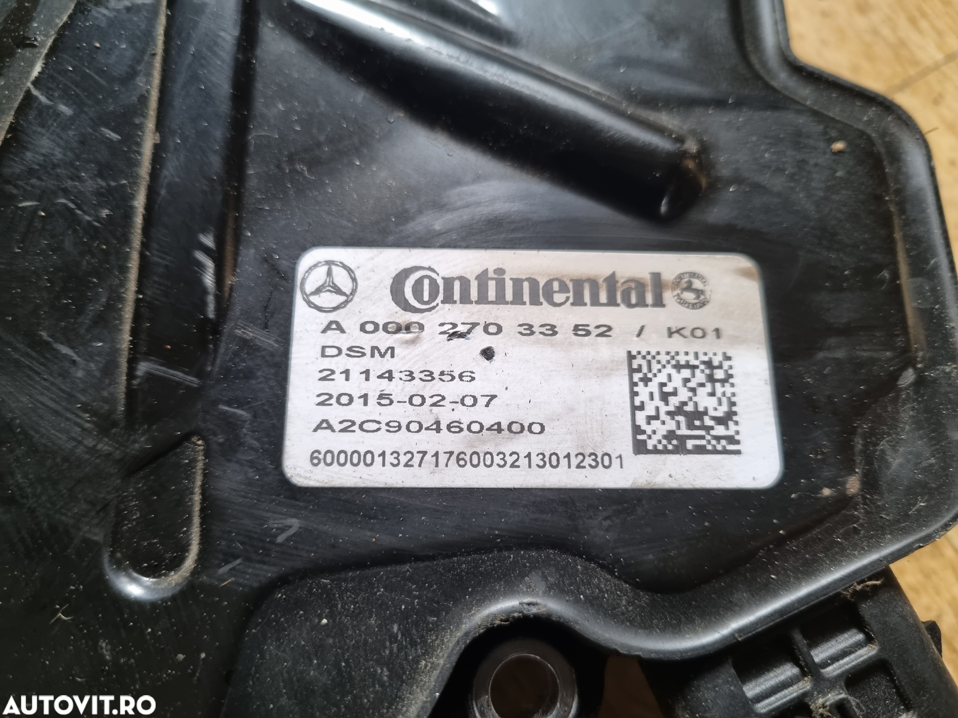 ism continental mercedes cod a0002703352 - 2