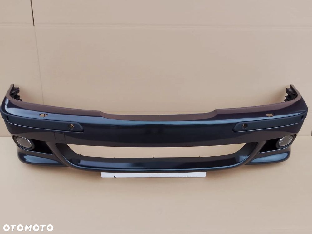 ZDERZAK BMW E39 M PAKIET SKARABEUSZ - Skarabaeusgruen Metalic PRZÓD PDC SPRYSKI ORYGINALNY WYSYŁKA BDB