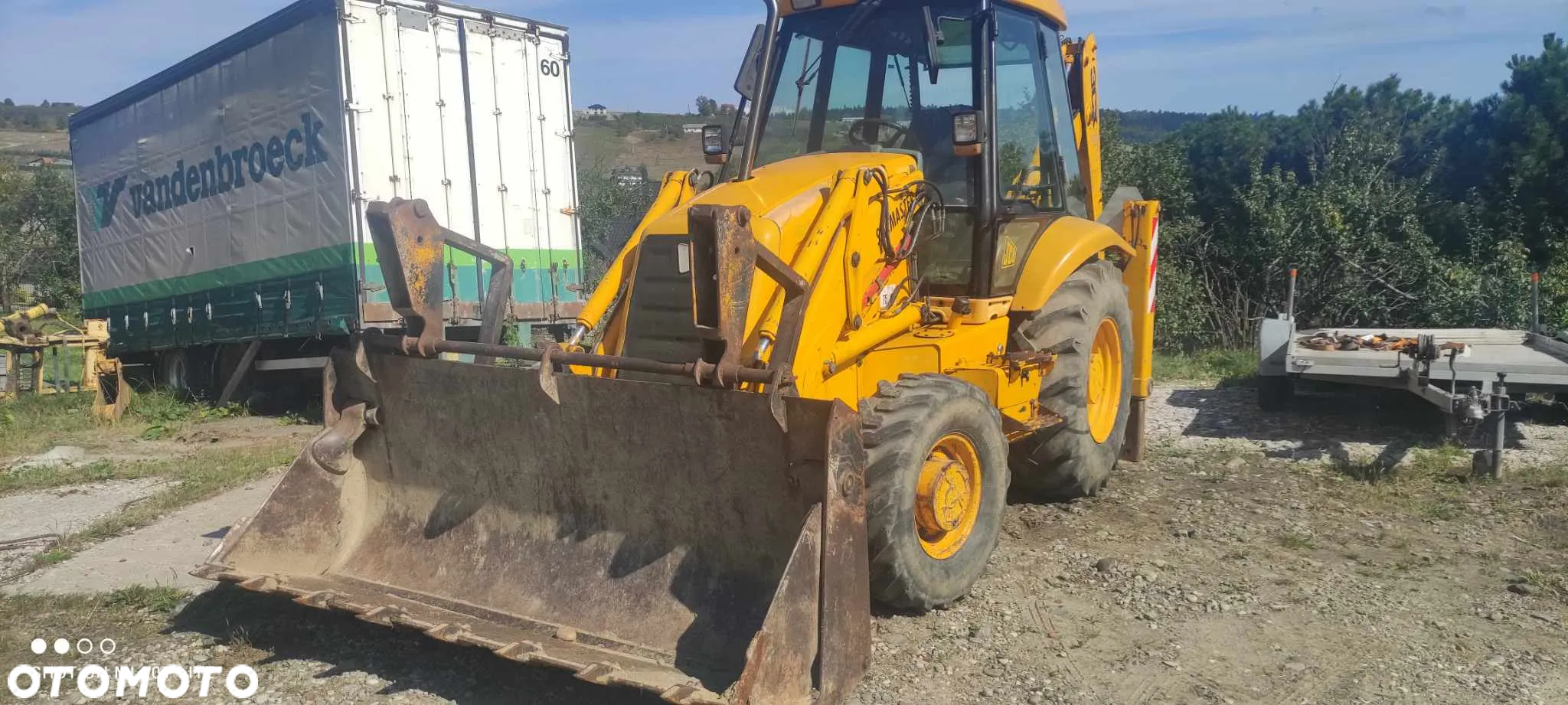 JCB koparko-ładowarka KOMATSU WB97 jcb 3cx - 3