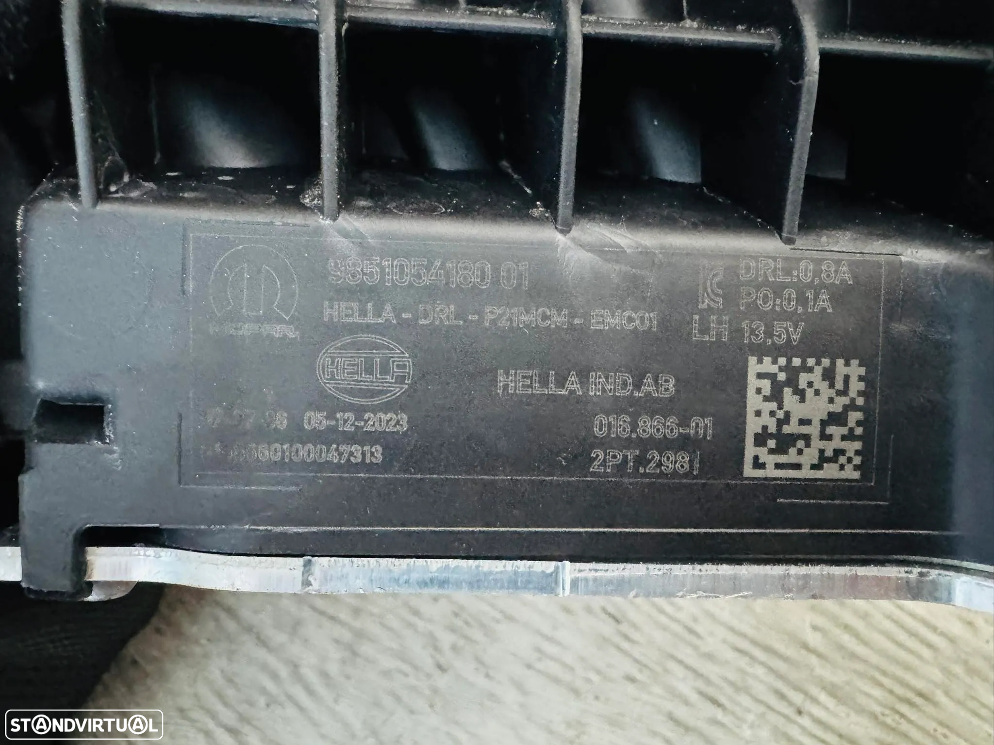 Farol Diurno Peugeot 208 / Peugeot 2008 - 2023 / 2025 - 3