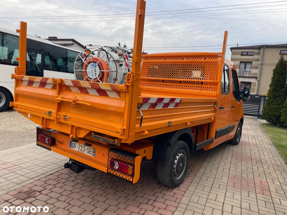 Renault Master Wywrotka Brygadówka  Dubel kabina  7 osób Mega Stan !!! - 12