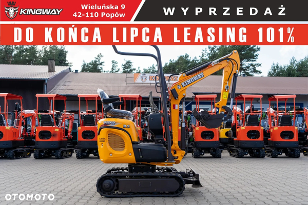 Kingway VIP 12 KUBOTA engine rozsuwane gąsienice + dodatki