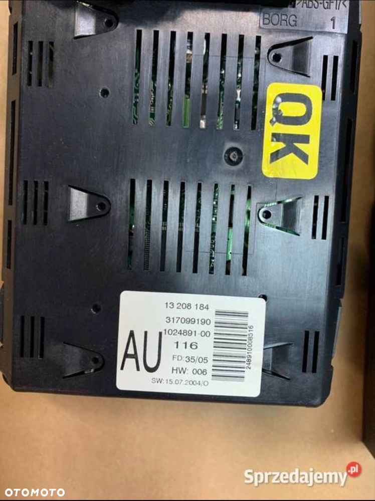 13113145 radio fabryczne wyświetlacz Opel Vectra c lift signum lift - 5