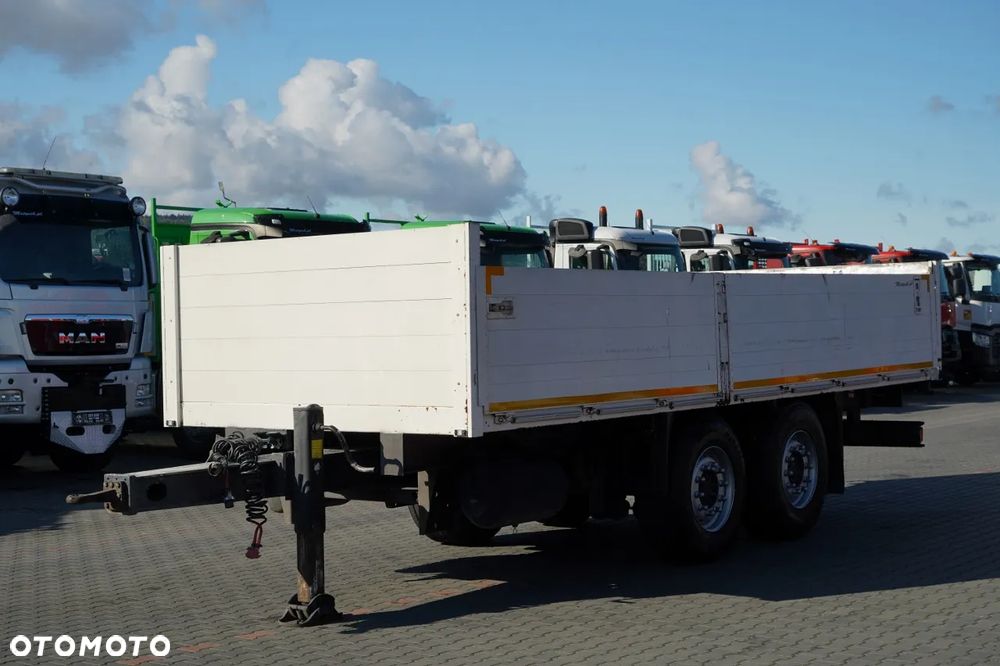 Orten PRZYCZEPA BURTOWA 6,5M / DO BUDOWLANKI / OŚ PODNOSZONA / SAF / - 3