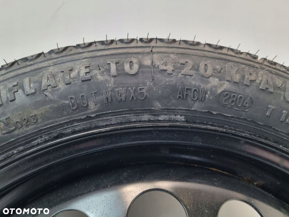 KOŁO DOJAZDOWE Opel Astra H dojazdówka 115/70 R16 4x100 2160126 zapas - 16