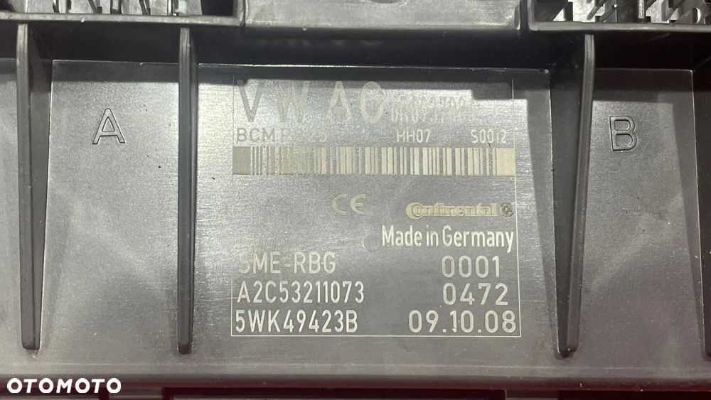 POLO IBIZA 6R STEROWNIK MODUŁ KOMFORTU 5WK49423B - 2