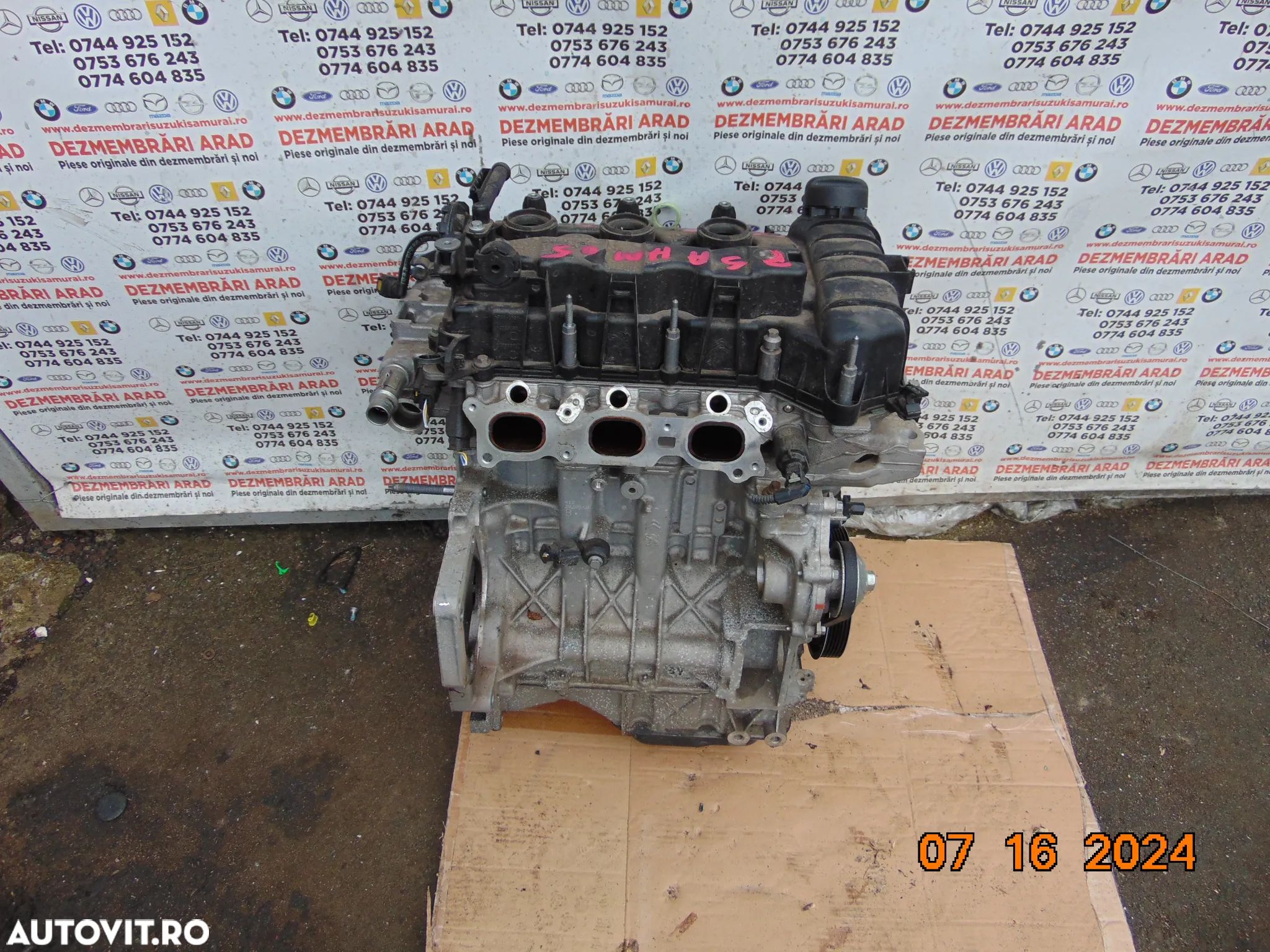 Motor Peugeot 1.2 hm05 citroen c3 opel corsa F ds3 208 2008  opel c elysee crossland grandland 60.0 - 1