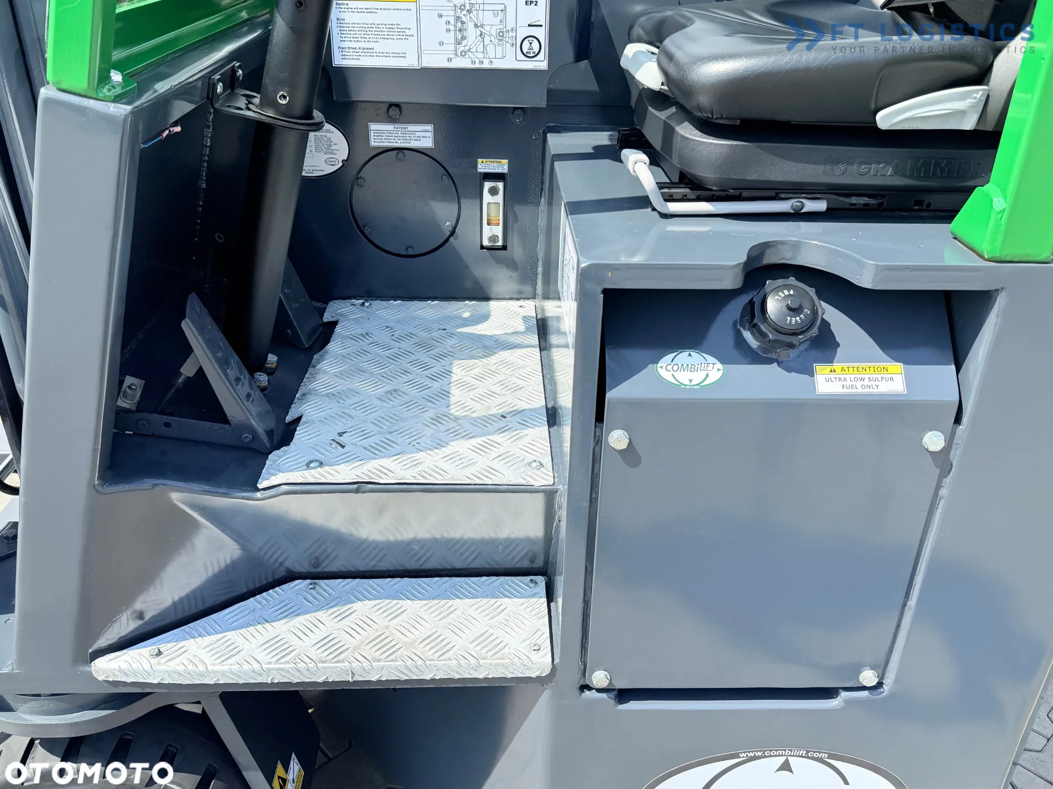 Combilift CB2500 / DIESEL / TRIPLEX / WYDŁY WYSUWNE / 5500MM / WOLNY SKOK / PRZESUW WIDEŁ / POZYCJONER / JAK NOWY - 13