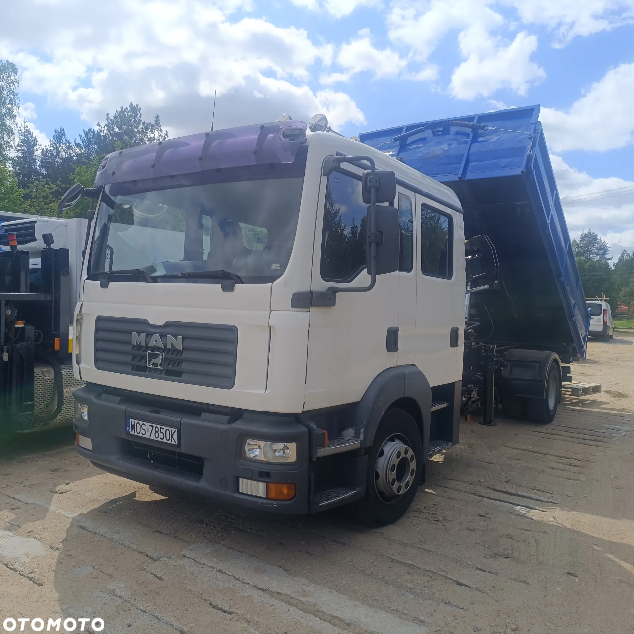 MAN TGM 15.240 Hds Hiab 071-1 wywrotka doka - 11