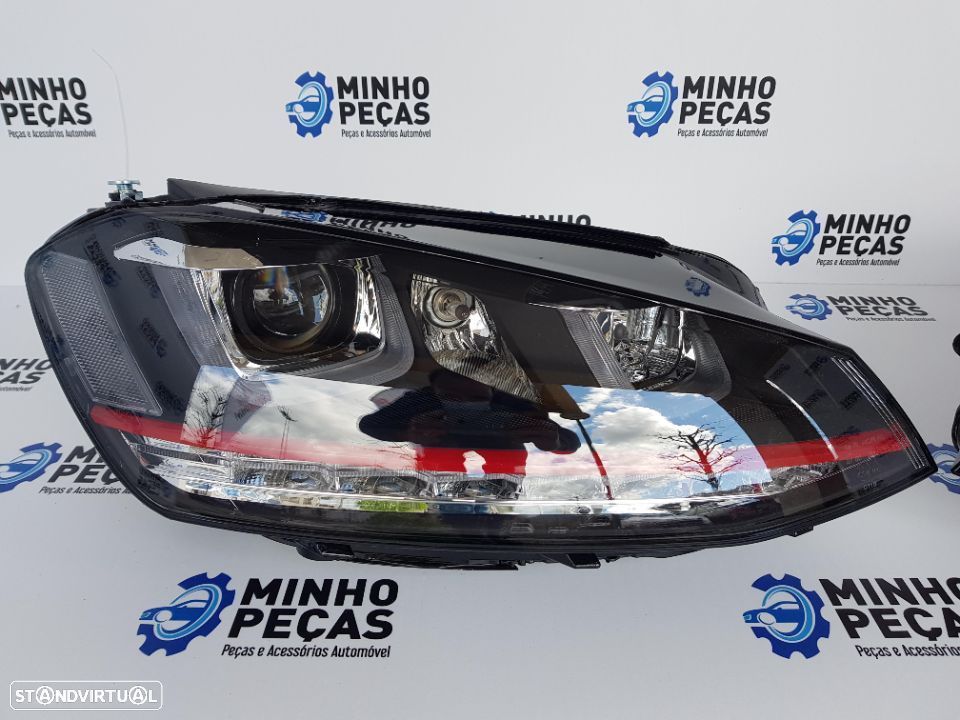 Faróis Golf 7 RED (R20) GTI Look LED - 6