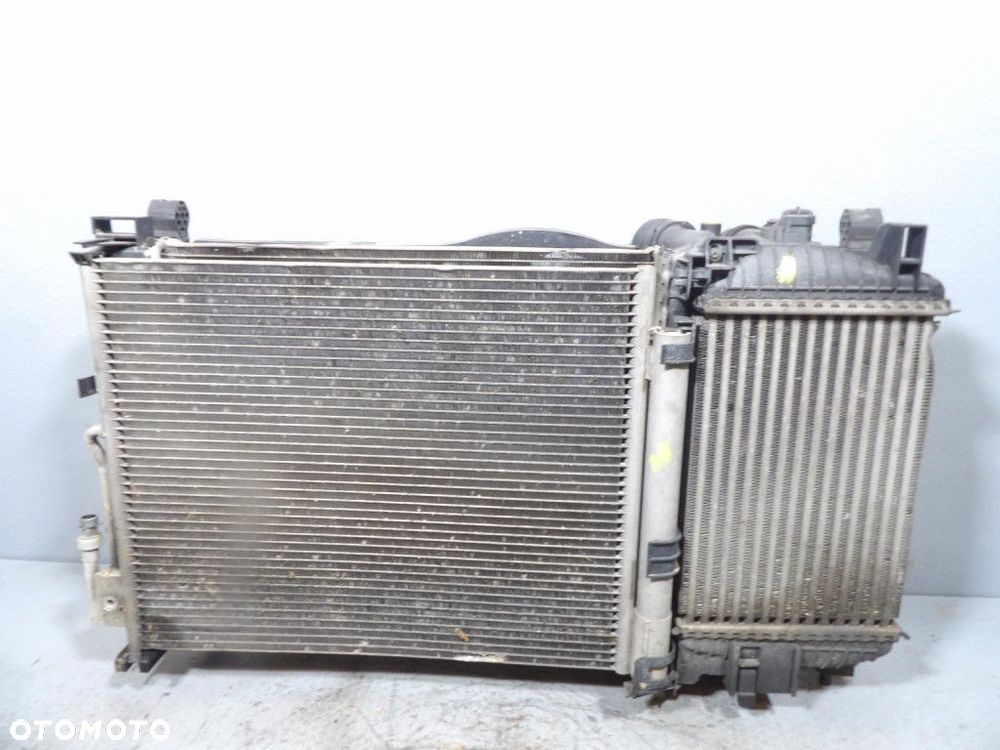 OPEL MERIVA B 1.4T CHŁODNICA WODY KLIMATYZACJI KOMPLET