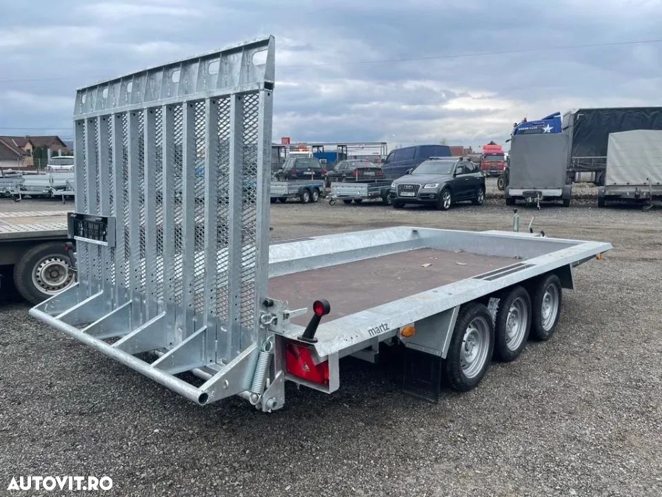 Martz Remorca Transport utilaje  400/180cm 3 axe - 5