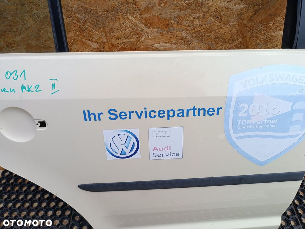 VW TOURAN 1 I LIFT  DRZWI TYŁ TYLNIE  PRAWE PRAWY - 6