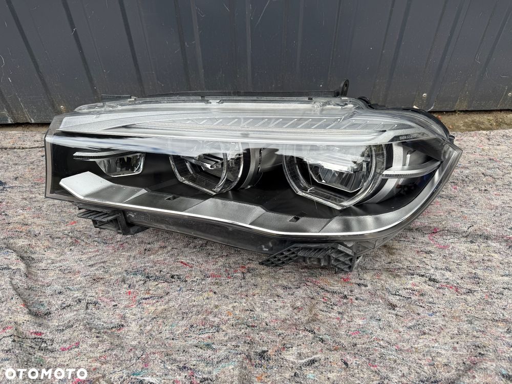 LAMPA LEWA ADAPTIVE FULL LED BMW F15 X5 F16 X6 ORYGINAŁ CAŁA NIE NAPRAWIANA - 1