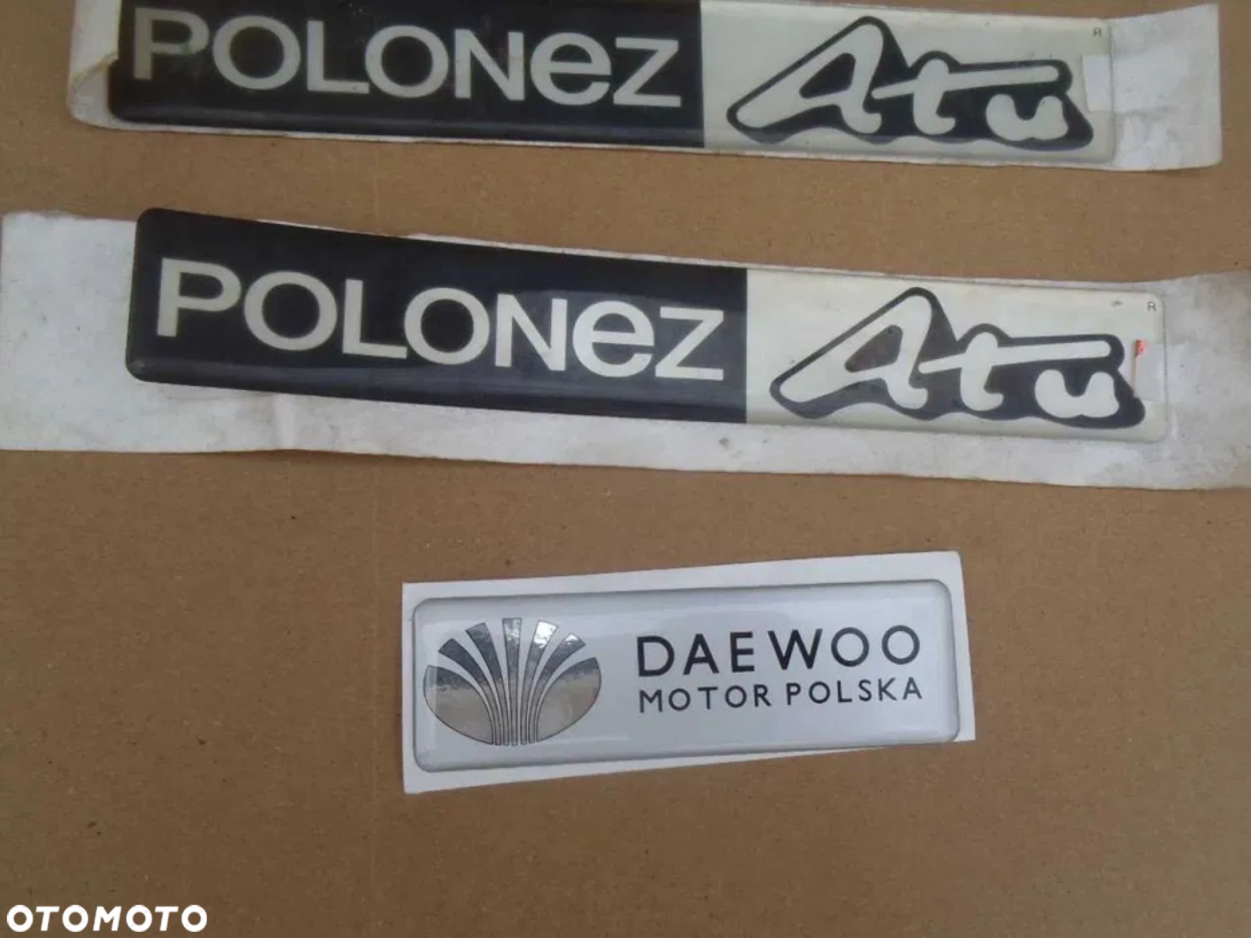 logo emblemat znaczek klapka paliwa wlewu polonez atu gli 1.6 daewoo - 1