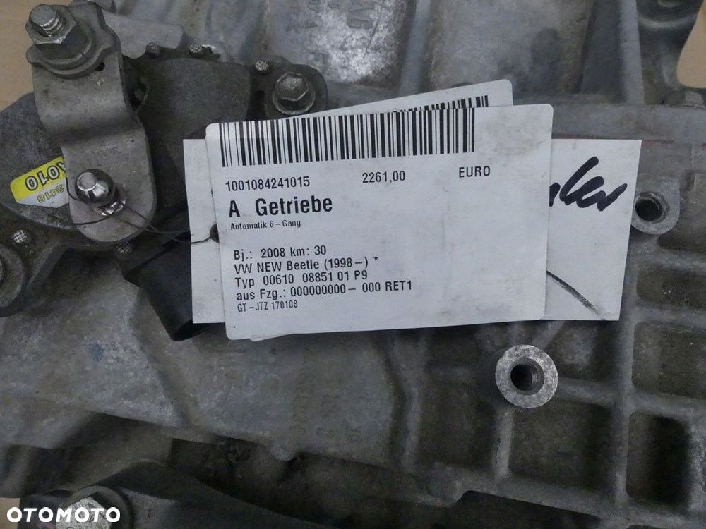 dw beetle skrzynia biegów jtz przebieg 30 km - 6