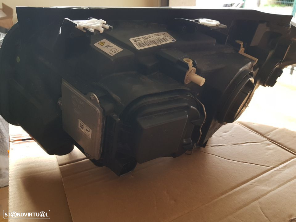 Farol direito bi xenon Led BMW X1 E84 facelift direcional - 5