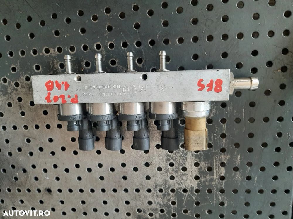 rampa injectoare gpl gaz 1.4 b 8fs peugeot 207 307 308 citroen c2 c3    67r010185  110r000005 - 1