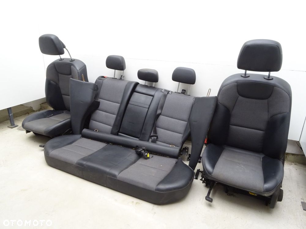 Kpl fotel fotele przód tył kanapa mercedes c-klasa w204 kombi - 3