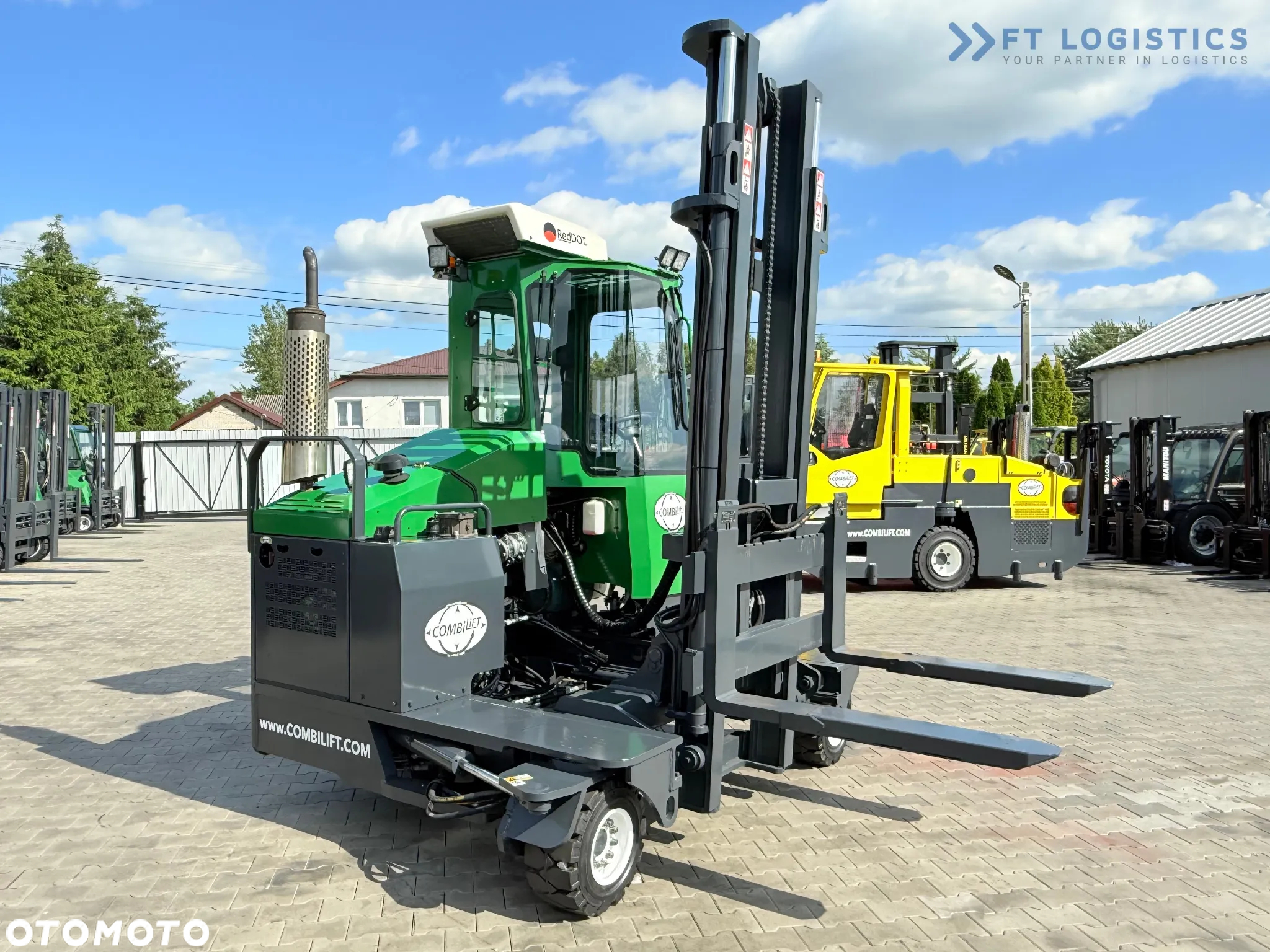 Combilift C3500 / DUPLEX 4100MM / GAS / WYSUWNE WIDŁY / KABINA / OGRZEWANIA + KLIMATYZACJA / JAK NOWY - 21