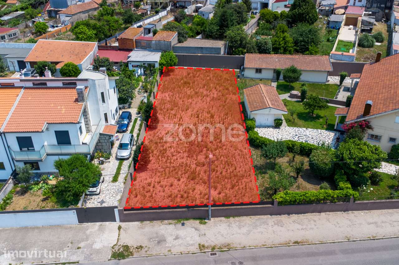 Lote de 640 m2 para construção de moradia - Coimbrões, V.N. Gaia - Grande imagem: 2/22