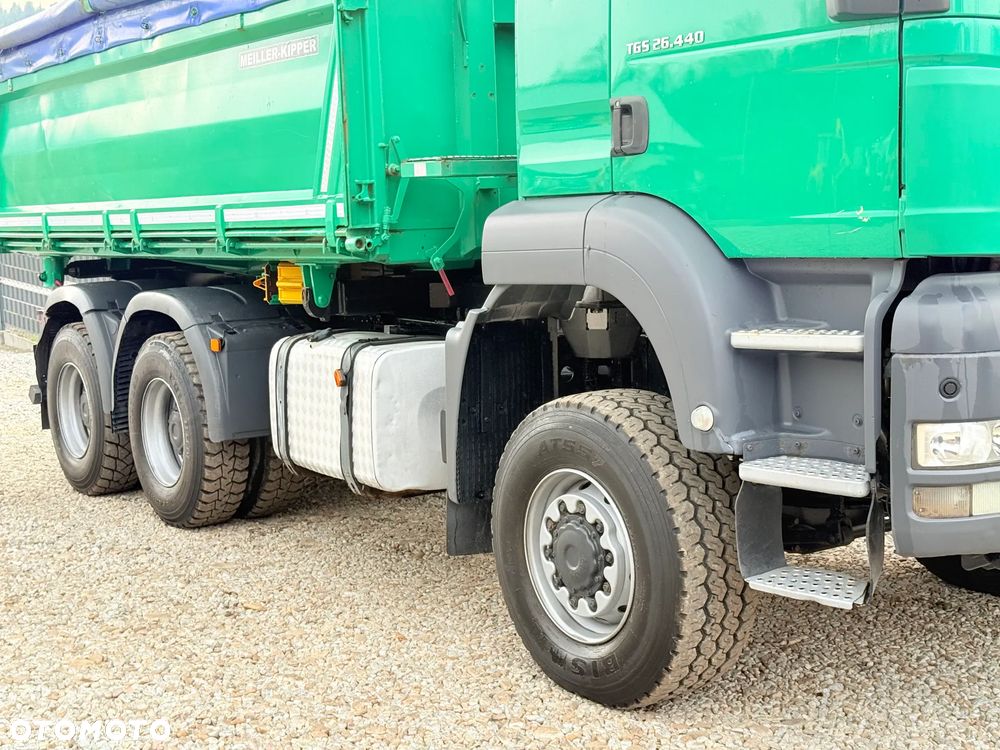 MAN * TGS 26.440 MAN  * Kiper / Wywrotka * 6x6 * Sprowadzona * Bordmatik * Stan Perfekcyjny - 30
