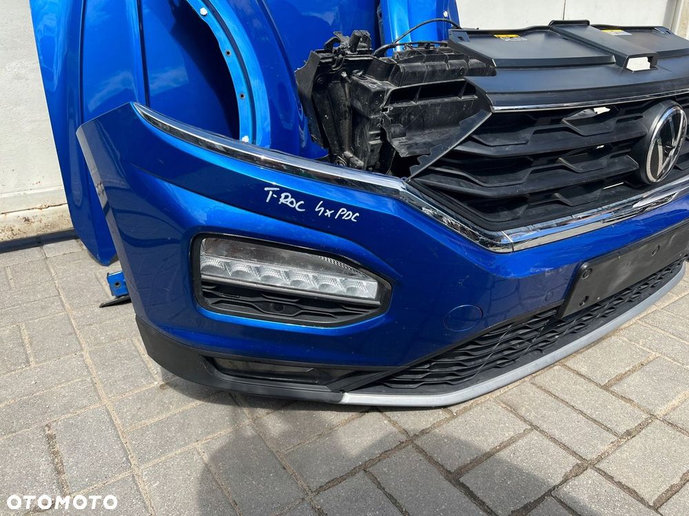 VW T-ROC PRZÓD MASKA ZDERZAK LAMPY BLOTNIK PAS - 4