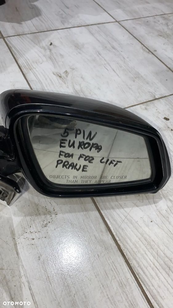 LUSTERKO PRAWE BMW F01 F02 LCI KAMERA - ASYSTENT EUROPA SHADOWLINE KOLOR B39 5 PIN - 2