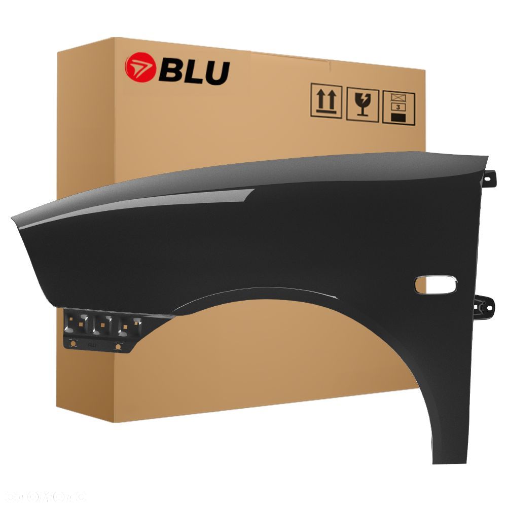 BLU Błotnik Seat Ibiza 3 III Cordoba 2 II 6L LW7Z lewy przód szary 02-08 ocynk GrauTrack - 1
