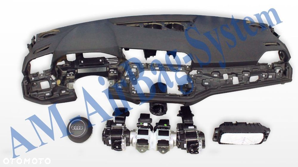 Audi Q3 83A Deska Poduszki Pasy AirBag Konsola Kokpit Regeneracja Naprawa - 1